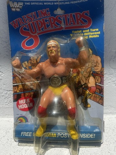 WWF LJN Wrestling Superstars HULK HOGAN SERIES 1 N...