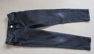 Jeans Jeanshose H&M schwarz Gr. 134 Skinny Slim fit