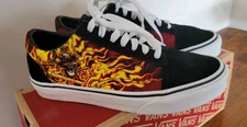  VANS Off The Wall Old Skool  SAMURAI RISING Sz 5.5M 7W  Tried On 1x, Wrong Sz 