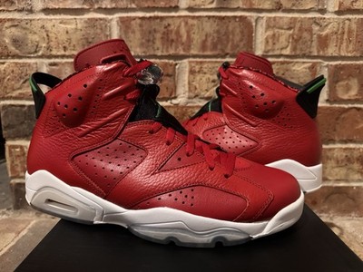 新品NIKE AIR JORDAN6 SPIKE New 11 Nike Air Jordan 6 VI Retro History Of Spizike 40 Acres Red