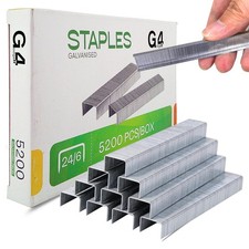 5000 x 24/6 No.16 Staples – Standard Office & School Use, 25 Sheet Capacity 0.0010 per staple