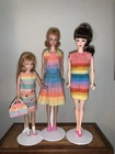 Barbie Vintage Knit Hit Inspired Fun N Games Knit Dress ONLY