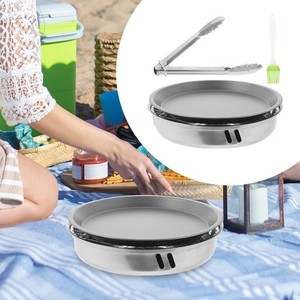  1 Set of Disposable Grill Portable Charcoal Grill Mini BBQ Charcoal Grill
