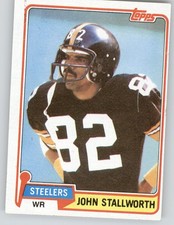 1981 Topps John Stallworth #476 card