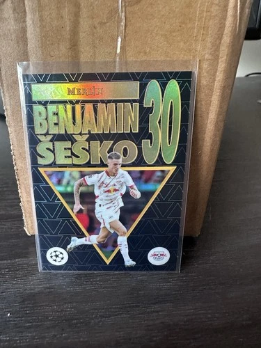 2024-25 Topps Merlin Chrome UEFA Benjamin Sesko 1995 30th Anniversary SP #M95-18