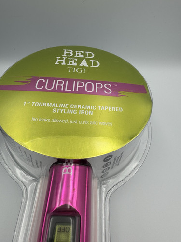 Bed Head Tigi Curlipops Set Of Two 1” Curling Iron Spiral & Tapered - Picture 5 of 11