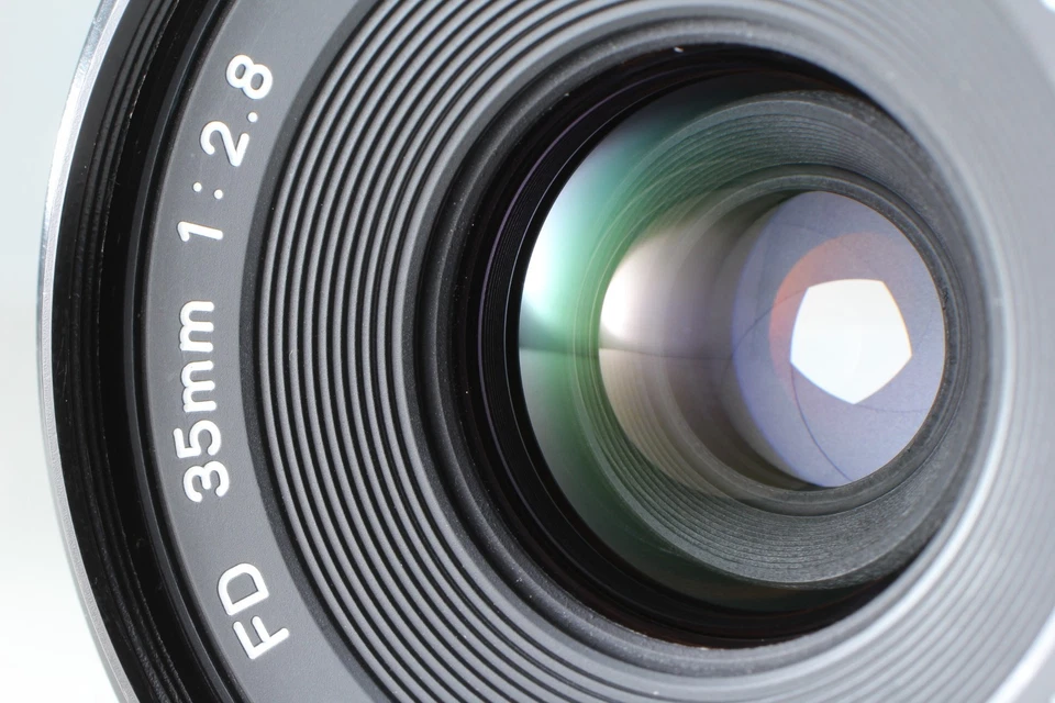 [Casi Como Nuevo] Canon FD NFD 35mm f2.8 MF Lente de Cámara Gran Angular de... - Imagen 3 de 4