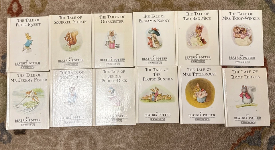 The Beatrix Potter Collection 1986 Volumes 1-12Set Foto 2 de 4