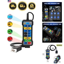 OBDII Protocol Detector Breakout Box CAN Bus  Tool With LCD Display