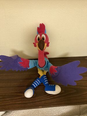 Disney Jr TOTS Freddy the Flamingo Baby Delivery Bird Plush 18'' Stork Pink Wings