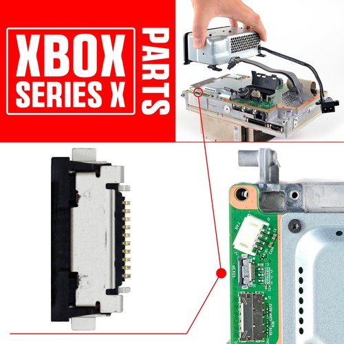 Power Button Flex Cable Connect Dock NEXUS Eject FPC Connector For Xbox Series X - Picture 2 of 6