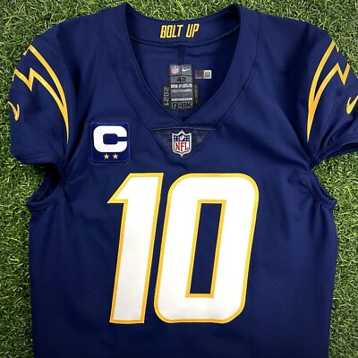 NIKE Justin Herbert NFL 公式ユニフォーム紺色　タグ付き mens-nike-justin-herbert-navy-