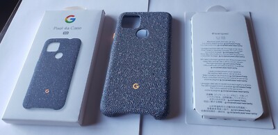 Unused Google Fabric Case for Google Pixel 4a 5G GA02063 - BLUE CONFETTI