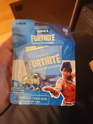 Fortnite Official Series 3 Figural Keychain Teknique New Sealed