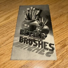 1937 DEVOE Brush Brochure