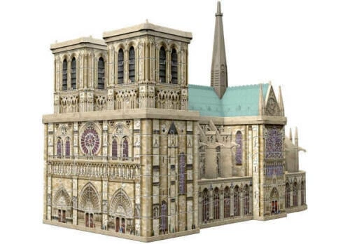 RAVENSBURGER. 3D PUZZLE. NOTRE DAME. 324 PCS. ITEM NR. 12523 NEW - Image 2 of 3