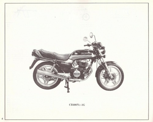 Catalogo Ricambi - Parts Catalogue - Honda CB250N CB400N 1981 Cod.13442C41 - Picture 2 of 2