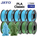 JAYO 5.5KG/10KG PLA Classic 3D Printer Filament 1.1KG/SET 1,75mm Toughness
