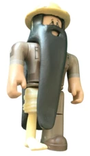 Roblox 3" Figure Unkempt Collector Jailbreak Museum Heist Toy Action No CODE