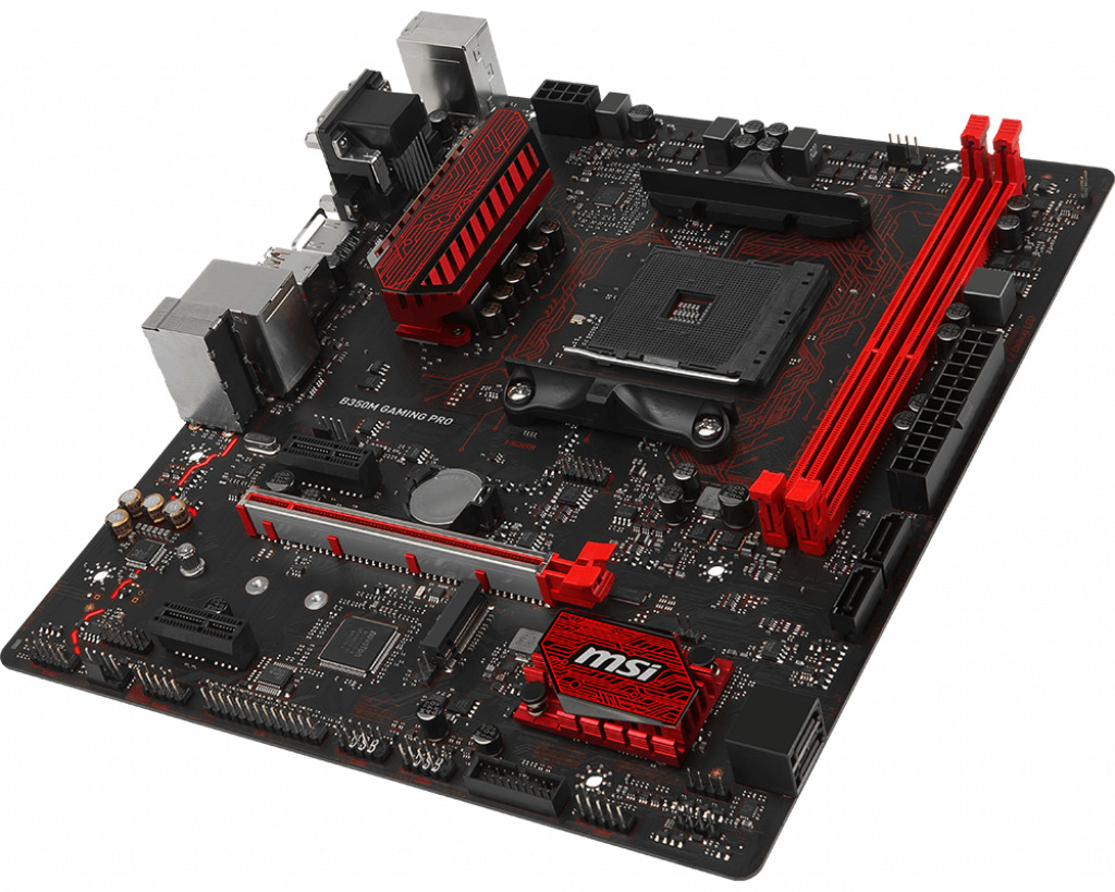 MSI B350M GAMING PRO Motherboard AMD B350 AM4 DDR4 M-ATX VGA USB 3.1 M.2  Ryzen