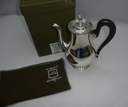 CHRISTOFLE Paris Caffettiera Malmaison Caffettiera NUOVA IMBALLO ORIGINALE Caffettiera - Foto 4 di 7