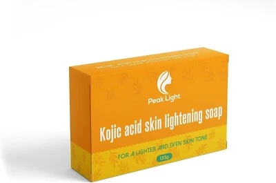 KOJIE SAN 1 x 135G Peak Light Kojic Acid Skin Lightning Soap - Targets Dark Spots Uneven