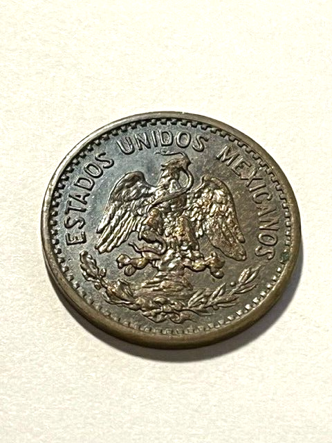 1927 Mexico 1 Centavo Brown Unc+ #18733 | eBay