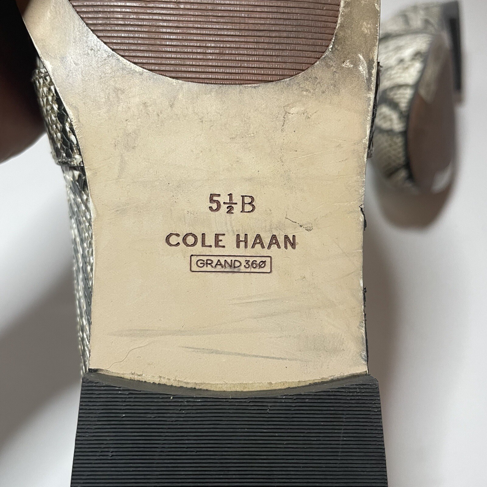 Cole Haan Modern Classic Python Print Loafers Wom… - image 9