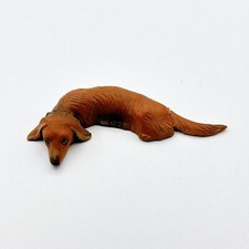 Dachshund(Brown) | Kaiyodo Choco Egg Mini Figure Animal Furuta Japan F/S