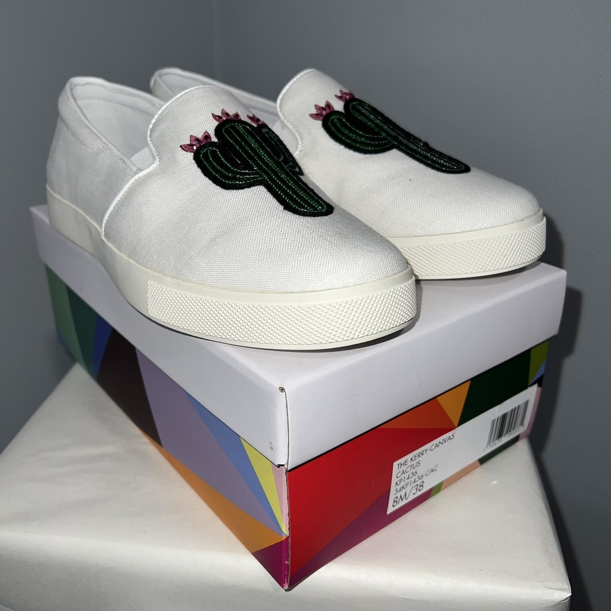 NWT Katy Perry The Kerry Slip-on Size M, Brand New In Box, Free Ship