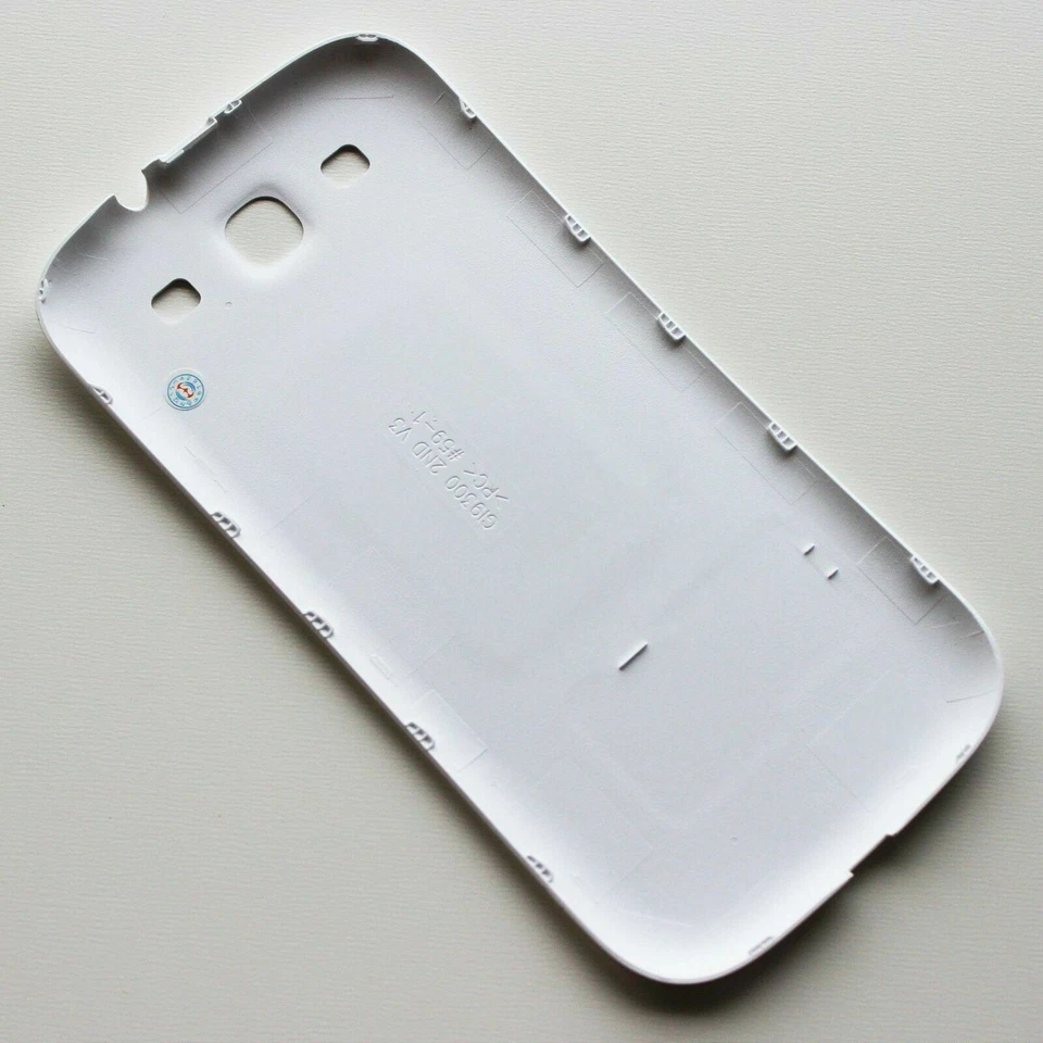 GENUINE Samsung Galaxy S3 S 3 III SCH-i747 BATTERY COVER WHITE phone i9300 i535 - Image 2 of 2