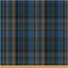 Retro Grid Buffalo Check Plaid Fabric - Vintage Geometric I
