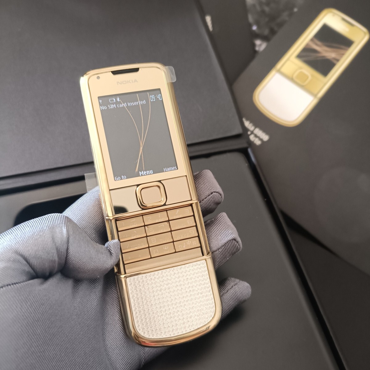 Nokia 8800 Gold & Silver Edition SIM フリー Nokia 8800 Gold & Silver Edition SIM フリー Nokia 8800 Gold