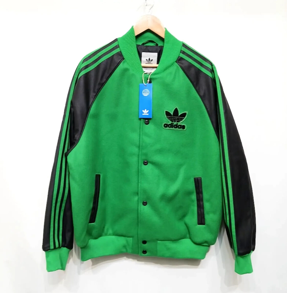 MENS S SM ADIDAS ORIGINALS SUPERSTAR TREFOIL BOMBER VARSITY MENS S SM ADIDAS ORIGINALS SUPERSTAR TREFOIL BOMBER VARSITY