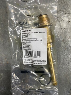 910374 Replacement for Pfister Hot Cold Shower Stem 5.56'' Length #910-374 484755