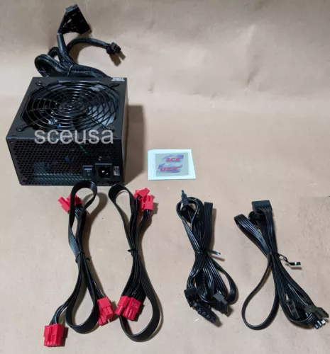 PowerSpec 650WATT 80+ Gold Certified SLI-Ready Modular Cable ATX PC Power Supply