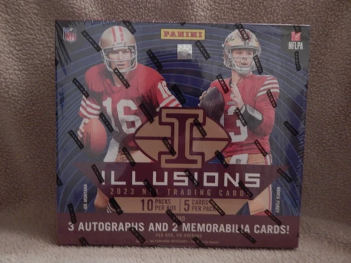 2023 Panini Illusions NFL Football Hobby Box - Factory Sealed