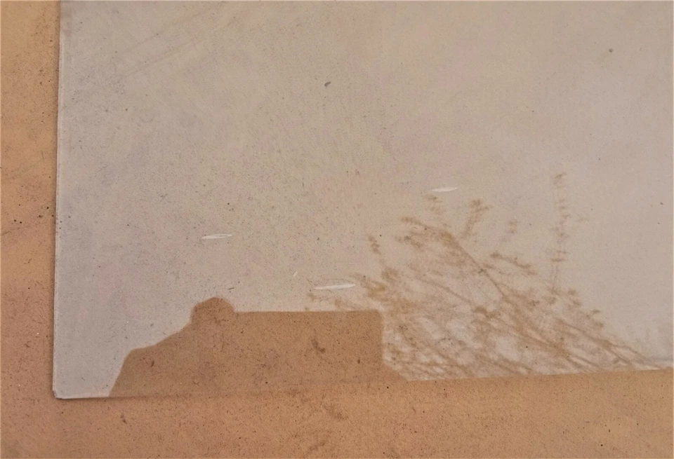 Lot de 25 vitres en verre soufflé XIXe S. - Dimension supérieure à 10 x 10 cm - Photo 4/4