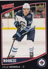 2020 UD NATIONAL HOCKEY CARD DAY VICTORY BLACK - VILLE HEINOLA RC #V-22