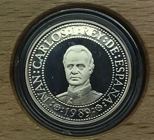 1989 Spain 500th Anniversary Discovery Of The Americas 7 Coin Silver Pesetas Set - Picture 6 of 14