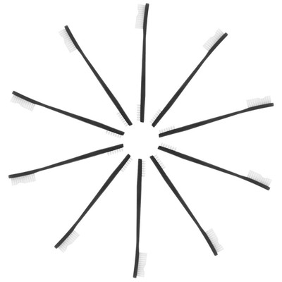  10 Pcs Rillenspalt-Reinigungsbürste Wiederaufladbar Entkalkende Zahnbürste