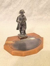 Cendrier Ancien Napoléon Déco Vintage Collection Antiquités Rétro Empereur 