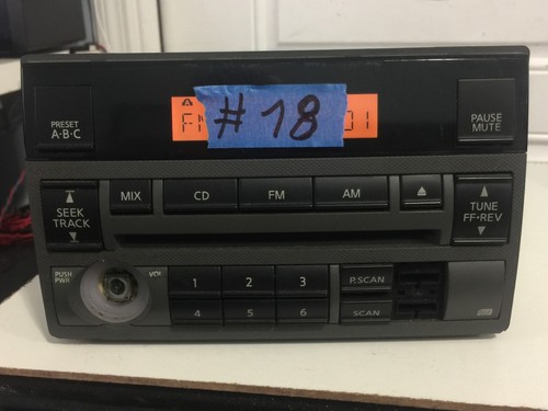 OEM 2004 2005 Nissan Altima Radio Stereo Cd Player 28185-ZB001 - Picture 11 of 12