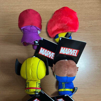 MARVEL & you mascot Mini Plush Magneto Wolverine Cyclops Jean Grey