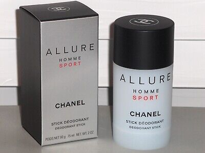 ALLURE HOMME SPORT by CHANEL Paris Men's Solid Stick Deodorant, 2 oz., 60  g, NIB 
