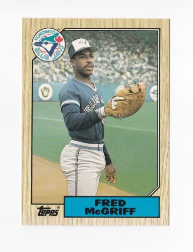 1987 Topps Traded #74T Fred McGriff Toronto Blue Jays