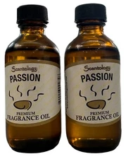 Scentolgy 2 Oz Passion Bottle of 100% Pure Fragrance Oil 2 Pack- Made in USA