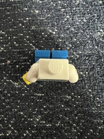 LEGO twn099 Male Minifigure White Hoodie Blue Legs Dark Orange Hair