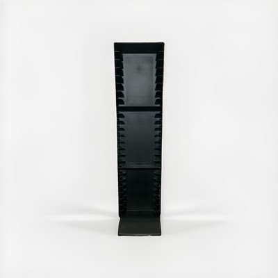 Vintage Laserline 25 VHS Tape Tower Storage Rack Black Plastic | eBay