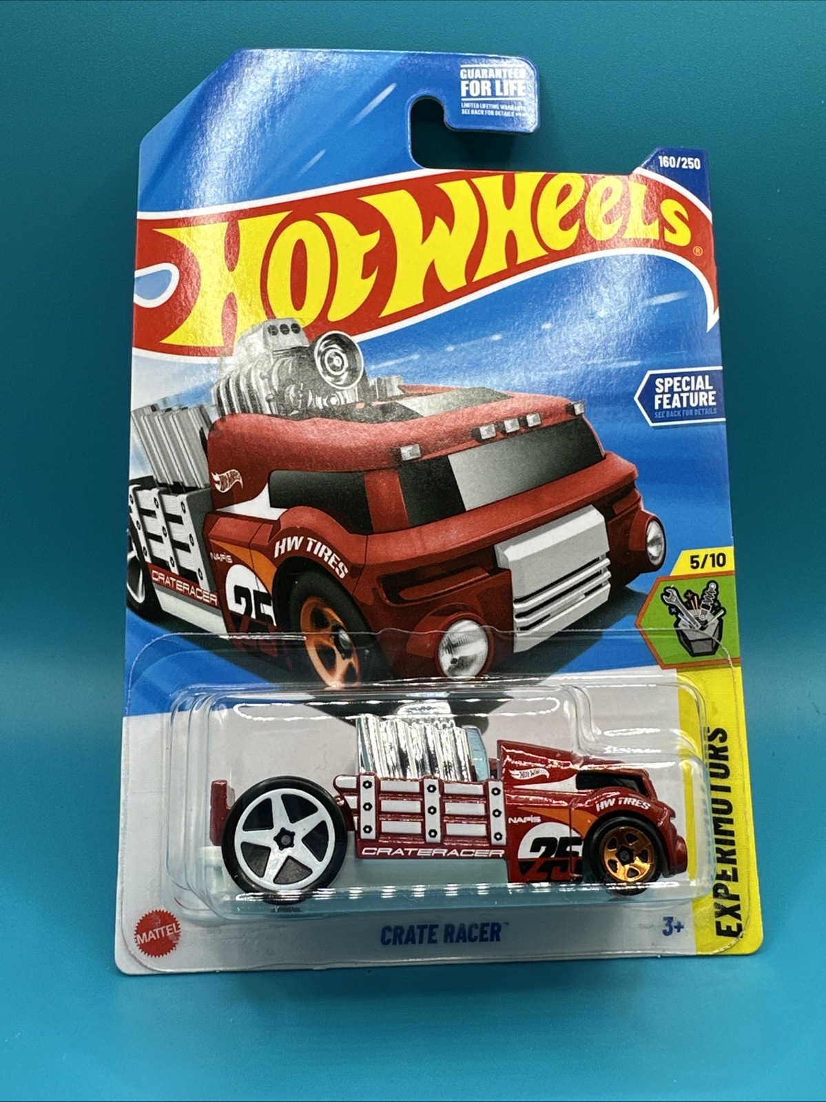 2025 Hot Wheels Red Crate Racer Experimotors #160
